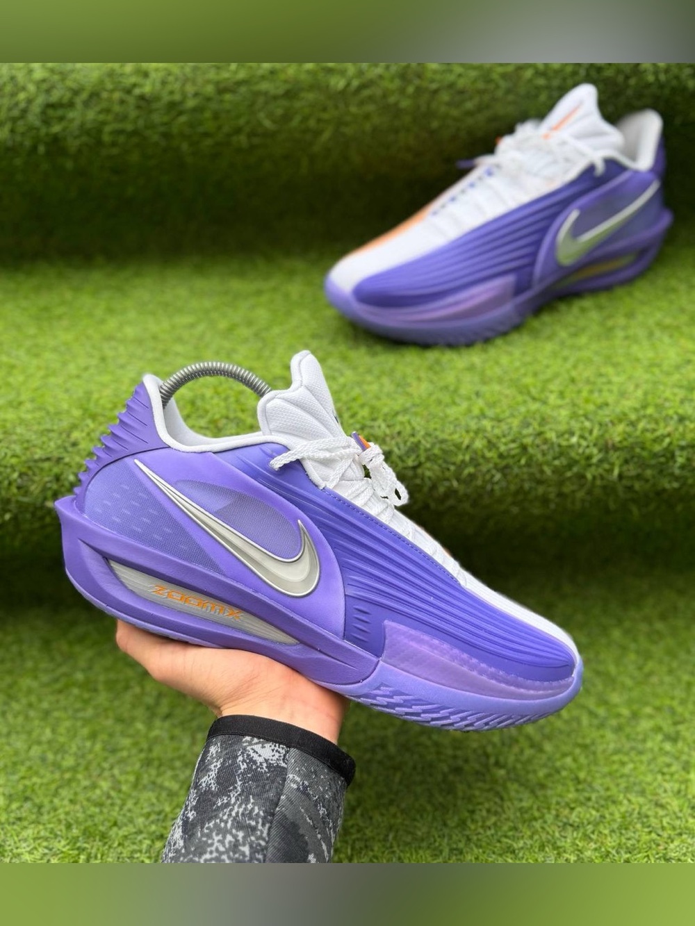 Nike Air Zoom GT Cut 3 Turbo Phoenix Suns Men’s Basketball B Grade Shoes - Picture 2 of 7